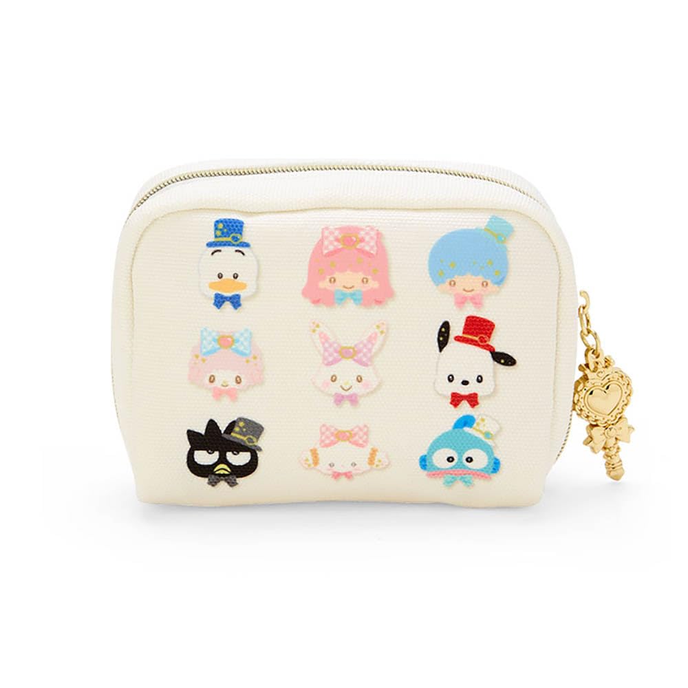 Sanrio Pouch Make You Love Me Even Sanrio Characters W13 x D6 x H10cm Cotton 664618 (I'll More) Approx. Polyester,