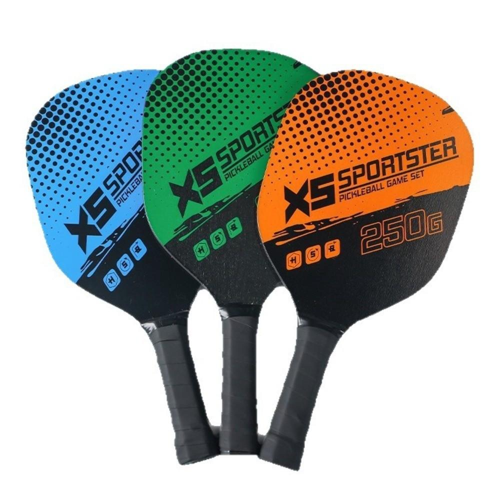 4pcs Pickleball Balls Pickleball Paddles Set Wooden Pickle Ball Equipment Women