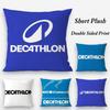 C-Classic D-DecathlonS Наволочка Плюшевая ткань Мягкая Двусторонняя печать Домашний диван Высококачественная наволочка Накидка