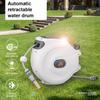 65 Ft Retractable Garden Hose Reel Automatic Hose Reel 180 Degree Swivel Bracket Telescopic Water Hose Reel for Car Washing