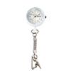 Nursery Short Chain Watch with Date and Day Display Inverted Dial Nurse Watch Nursing Pulse Measurement Scale Luminous NEW White 1286268A Nurse Goods