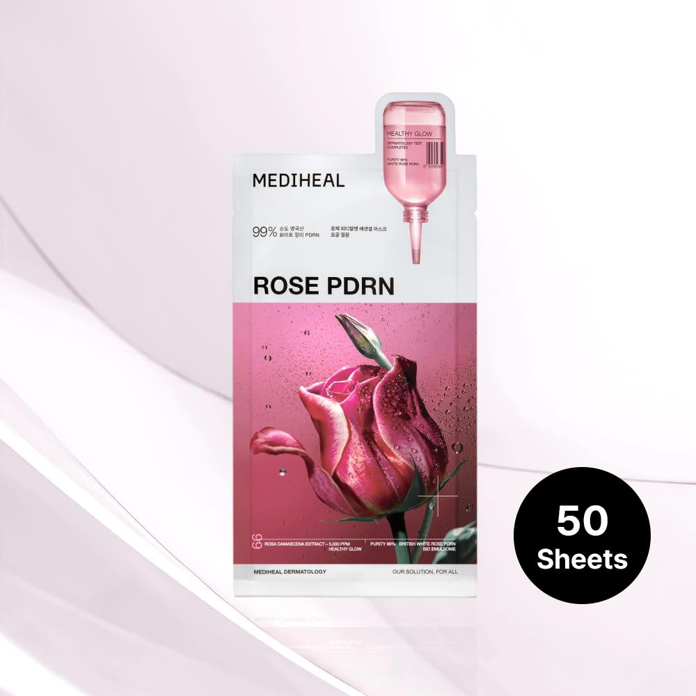 Mediheal Essential Mask Роза PDRN 24 мл x 10 шт.