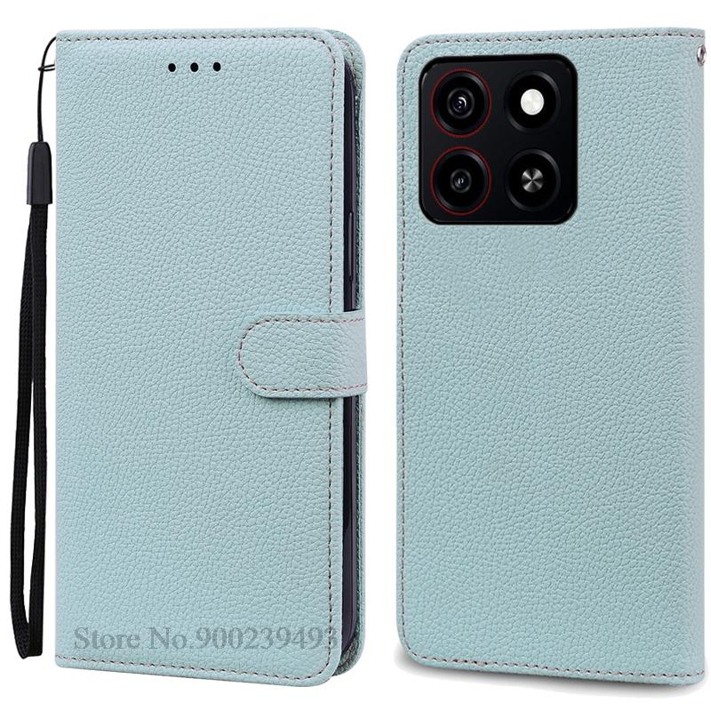 Для ZTE Blade A35 задняя крышка телефона чехол для ZTE Blade A35 чехол мягкий силиконовый кошелек кожаный флип-чехол для ZTE Blade A35 Fundas