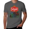 Retro Defunct Beer Nature Scene Schmidt TShirt Plus Size Lightweight Top