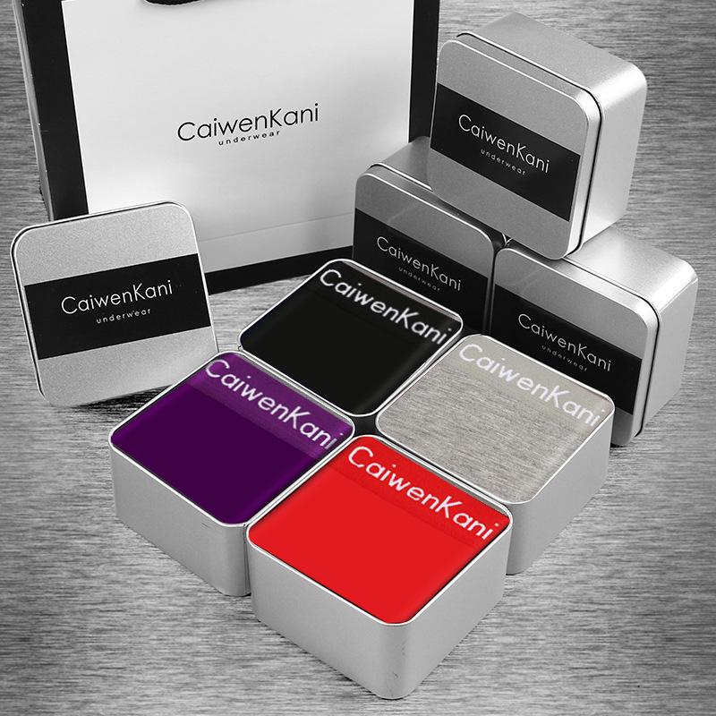 Мужские трусы-боксеры из дышащего чистого хлопка, модала, Cckgraphene, тонкие короткие брюки, подарочная коробка высокого класса