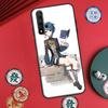 Чехол Genshin Impact Син Цю для Huawei P60 Pro P30 P40 Lite Nova Y61 Y91 Y90 Y70 Y60 Y72 12s 12i 11i 7i 8i 9 10 SE