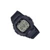 Casio Водонепроницаемые на 100 метров Мужские часы с кварцевым механизмом и полимерным ремешком Серебристый циферблат LWS-2200H-1AJF
