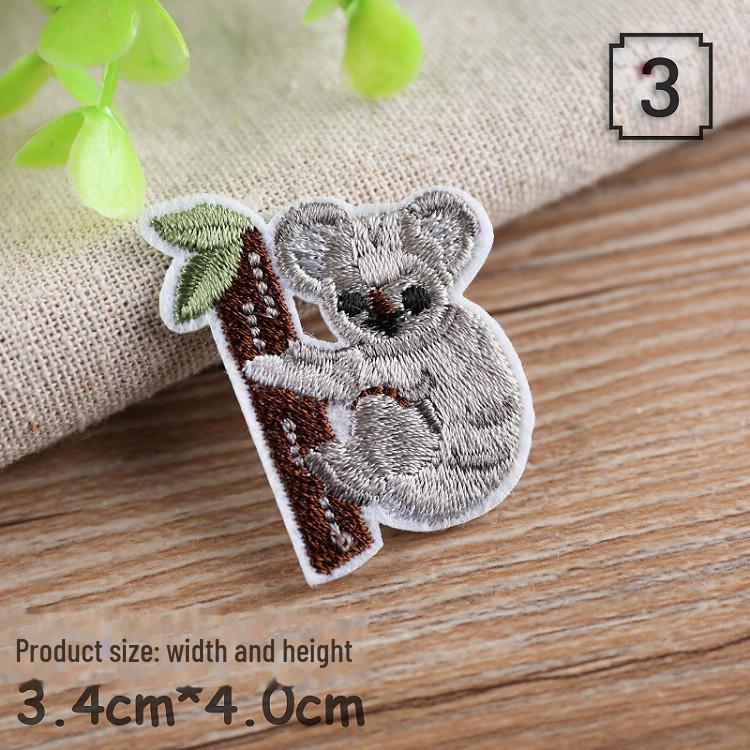 Очаровательная нашивка с изображением маленького животного для детской одежды