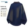 Унисекс Толстовка-поло с длинным рукавом JEANSWEST