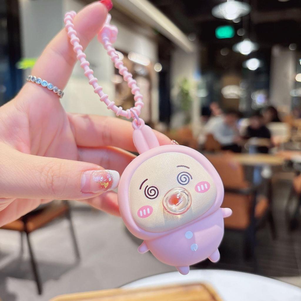 Брелок Chiikawa с мыльными пузырями - Забавная мультяшная кукла-подвеска для сумок и телефонов
