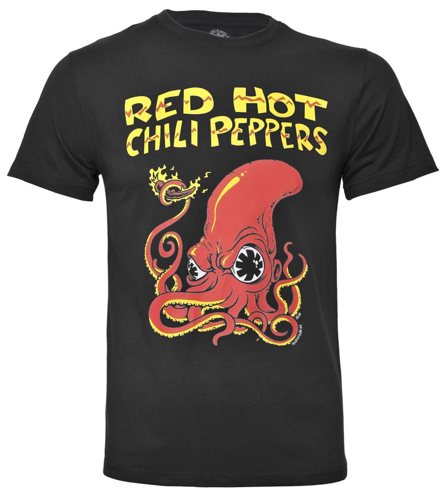 Футболка Red Hot Chili Peppers Осьминог RHCP Официальная Новая