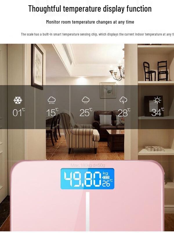 Lantour Smart Bluetooth Body Fat Scale