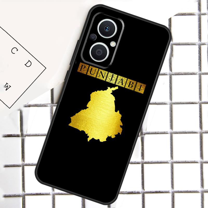 Punjab Map Phone Case For OPPO Reno 7 8 Lite 8T 10 11 12 13 14 Pro 14F OPPO Find X9 X8 X6 X5 Pro Cover