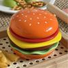 Cute Hamburger Shaped Bone Spitting Dish Set Household Dining Plates Dipping Utensil High Value Dish Dipping Utensil Practical