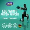 Now Foods Sports, Egg White Protein, Creamy Chocolate, 1.5 Lbs (680 G)