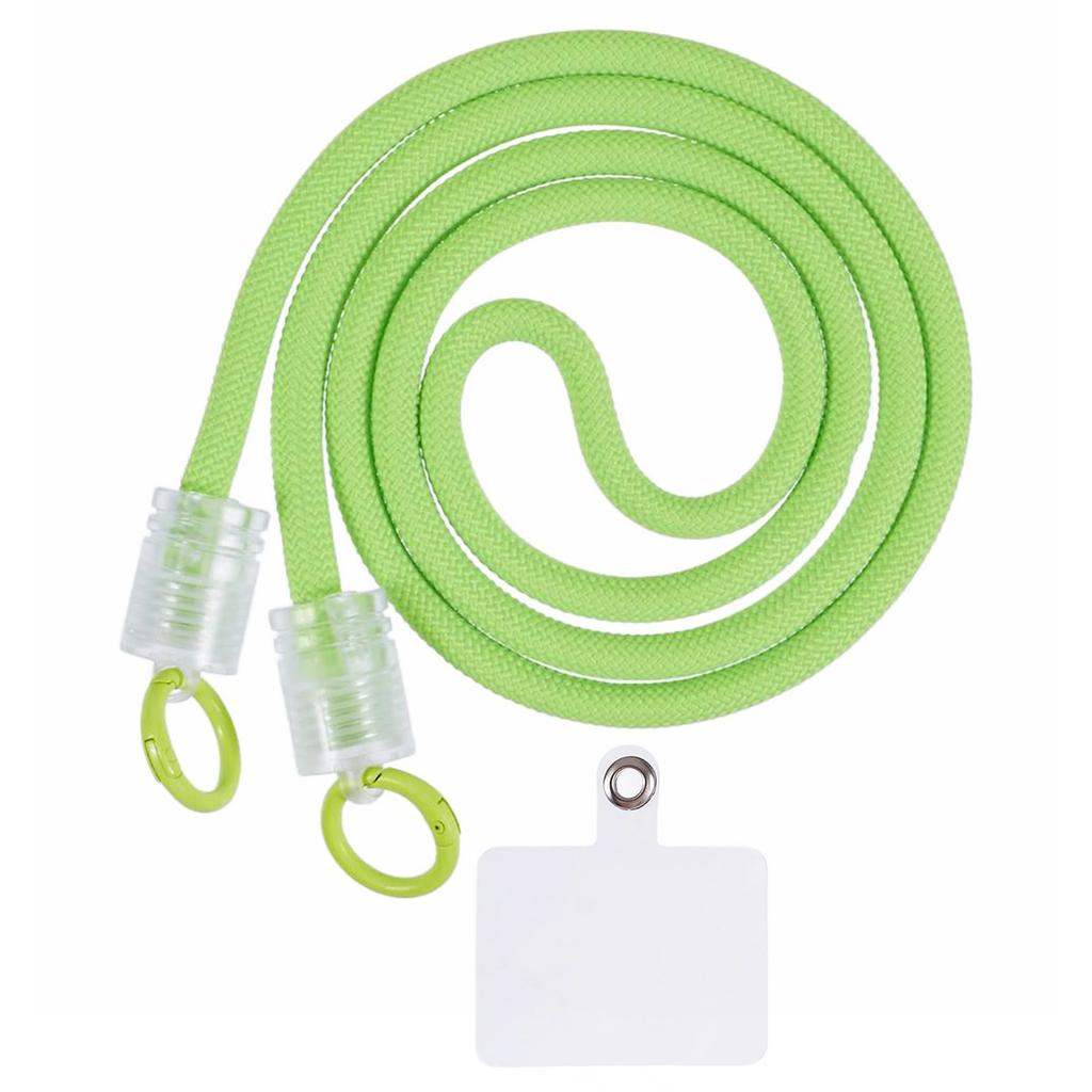 120cm Phone Lanyard 7mm Buckle Mobile Phone Carrying Strap with Tether Tab