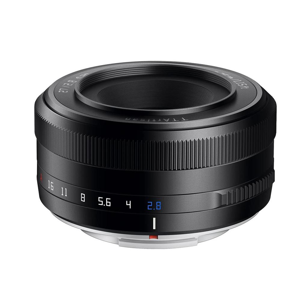 TTArtisan AF 27mm X Mount Fujifilm X Black Lens Master Optics f/2.8