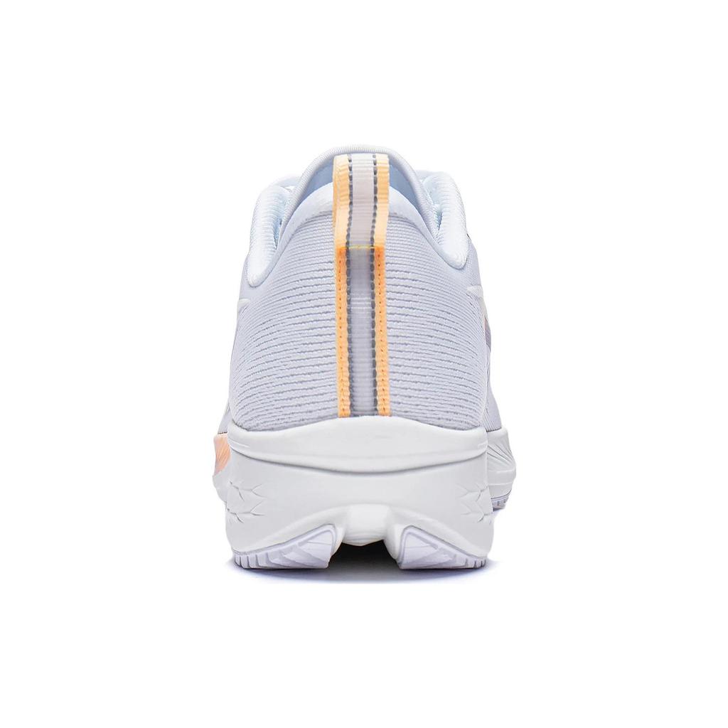 Li Ning Red Hare 6 Сетчатые, Амортизация Текстильная, Износостойкие Низкие Беговые Кроссовки Женские Бело-Оранжевые ARMT016-17