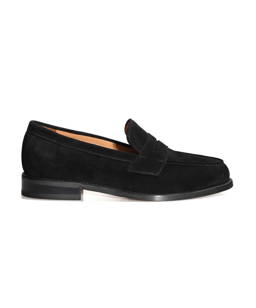 Allclassic Alc4405 Cimer Suede Penny Loafers_Black