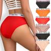 Plus Size 4XL Women Panties Summer High Waist Elastic Pure Cotton Crotch Sports Underwear Female Fashion Letters Women Briefs