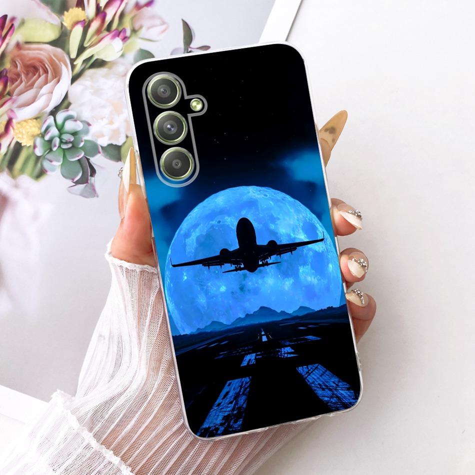 Для Samsung Galaxy A54 Чехол для телефона с рисунком Крутой Дракон Тигр Для Samsung A54 5G SM-A546B Мягкие Силиконовые TPU Чехлы