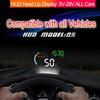 Q5 GPS 4-дюймовый автомобильный проекционный дисплей Система безопасности, Поддержка скорости движения и направления и расстояния / Километры вождения /