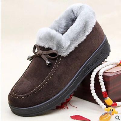 Женские зимние зимние ботинки, модная бархатная утепленная обувь для отдыха, нескользящая хлопковая обувь, спортивная обувь