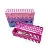 Plastic Dental Sterilization Case Perforated Design Dental Disinfection Tray  Clinic Use