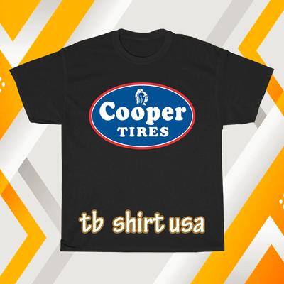 Новая футболка унисекс с логотипом Cooper Tires Retro Classic. Смешная. Размеры от S до 5XL
