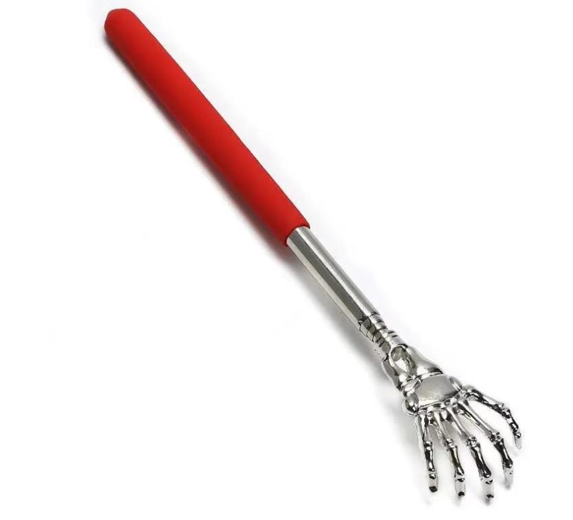 Stainless Steel Rear Scraper with Adjustable and Extendable Claws for Easy Carrying and Massage To Relieve Itching