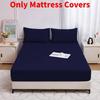 Solid Color Bed Cover With Soft Polyester Fabric For Home Bedroom Use