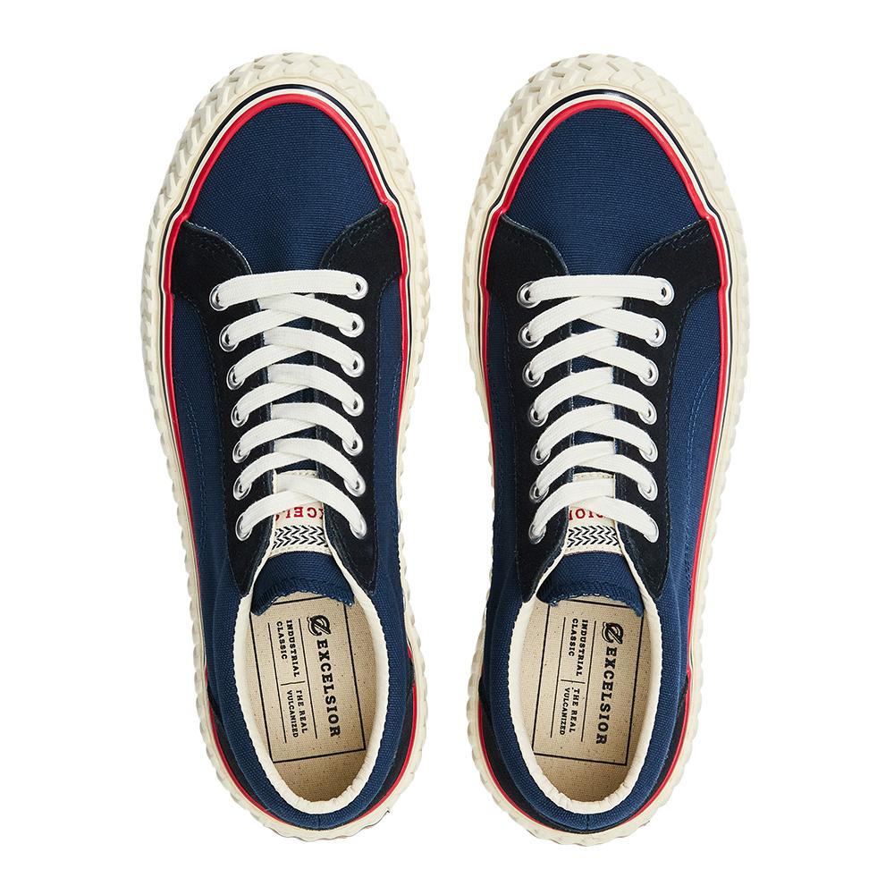 Кроссовки Excelsior 2025Fw Bolt Retro Navy White Унисекс Размер