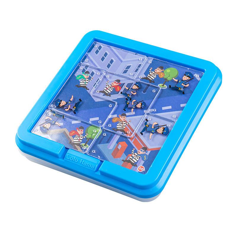 Пазл для детей Полицейская погоня Вор Стратегическая игра для детей