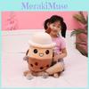 Pearl Tea Milk Plush Toy Cartoon Stuffed Doll Bedroom Decoration Kids Gifts