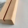 Прямоугольная светодиодная основа из массива бука для эпоксидной лампы, подставка с акриловой стеклянной пластиной, деревянная основа для светового дисплея, DIY USB-основа для ночника