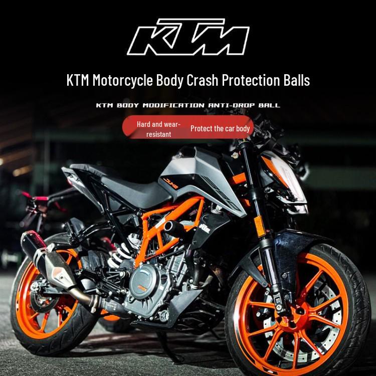 Защитные дуги двигателя и противоударные шары для KTM DUKE390 (2024-2025 гг.)