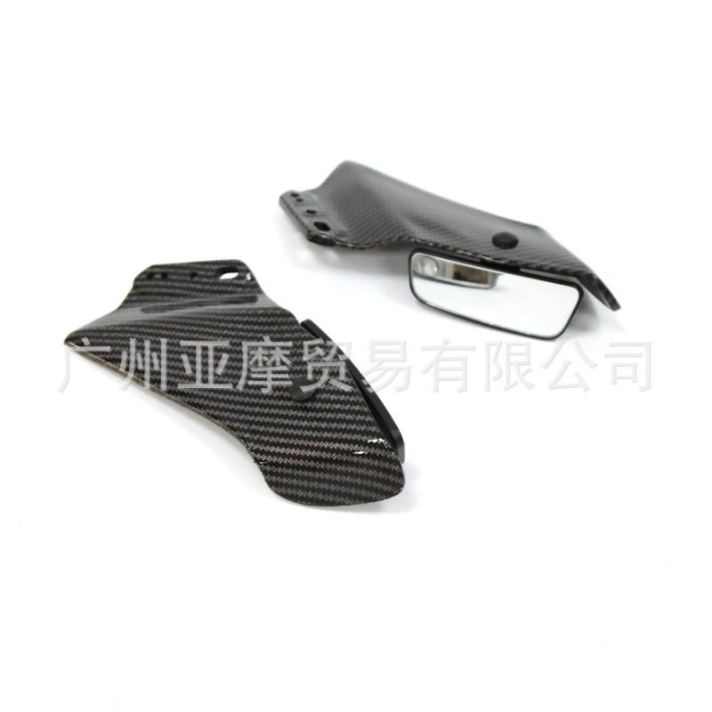Motorcycle Winglet Mirrors CBR650R YZF R1 R6 Tmax