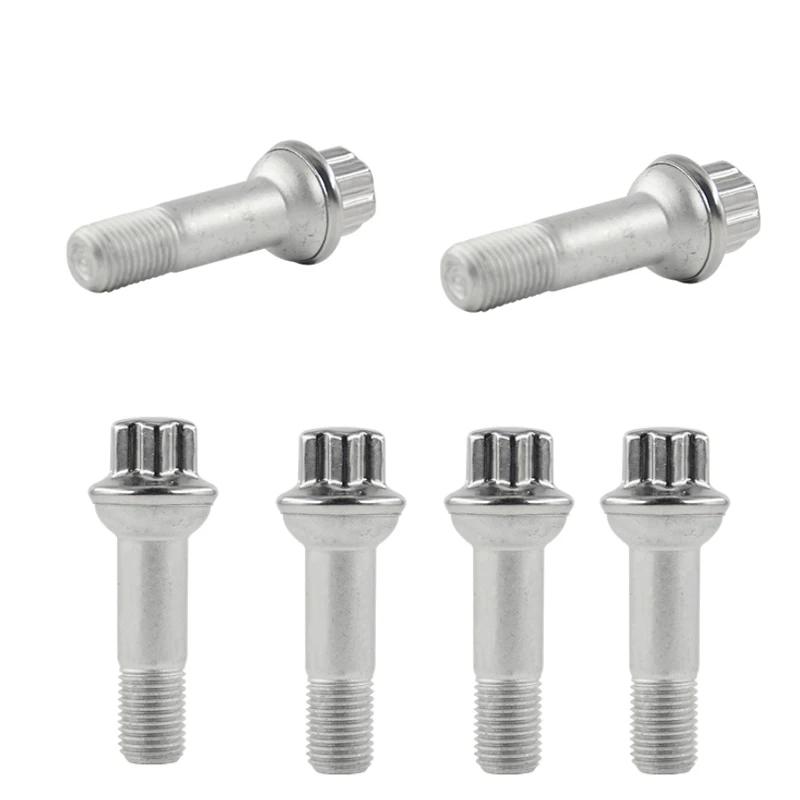 0009905407 Для Benz ML550 S500 GLK350 S550 CL500 GL450 W164 W166 X204 W221 W222 C216 Колесные Болты Гайки 5/10/20 ШТ