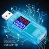 USB Color LCD Voltmeter Ammeter Current Meter Multimeter  r USB Tester (Blue)