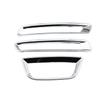 Car Rear Fog Lamp Cover Trim for Chevrolet Malibu 2012 2013 2014 2015 3Pcs/Set Fog Light Frame Styling Sticker Accessories