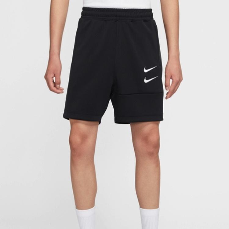Nike Спортивная одежда Swoosh Повседневные спортивные шорты Черные Мужские CU3912-010