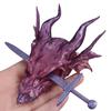Women Hair Clip Handcrafted Dragon Fantasy Style Hair Clamp Back Head