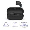 Sony Black Wireless Earbuds with Noise Bluetooth Long Ambient Sound IPX4 Water and Connection WF-C710N High-Performance Cancelling, Range, Capture,