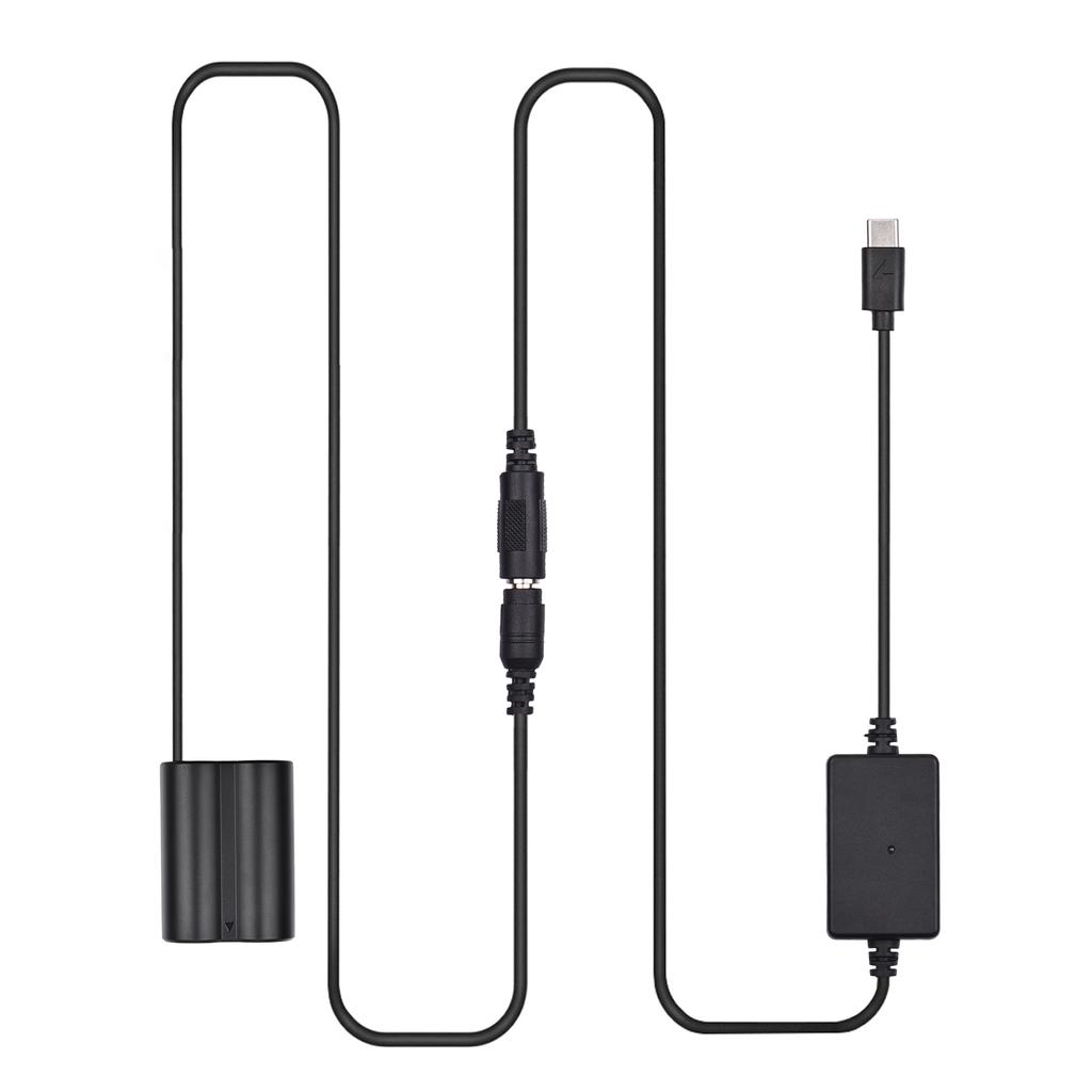 PD USB Type-C Cable To NP-W235 Dummy Battery DC Coupler Replacement for Fujifilm X-T4