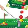 Детский набор клюшек для гольфа с выдвижным пусковым устройством для клюшек 9 мячей для занятий спортом в помещении и на открытом воздухе