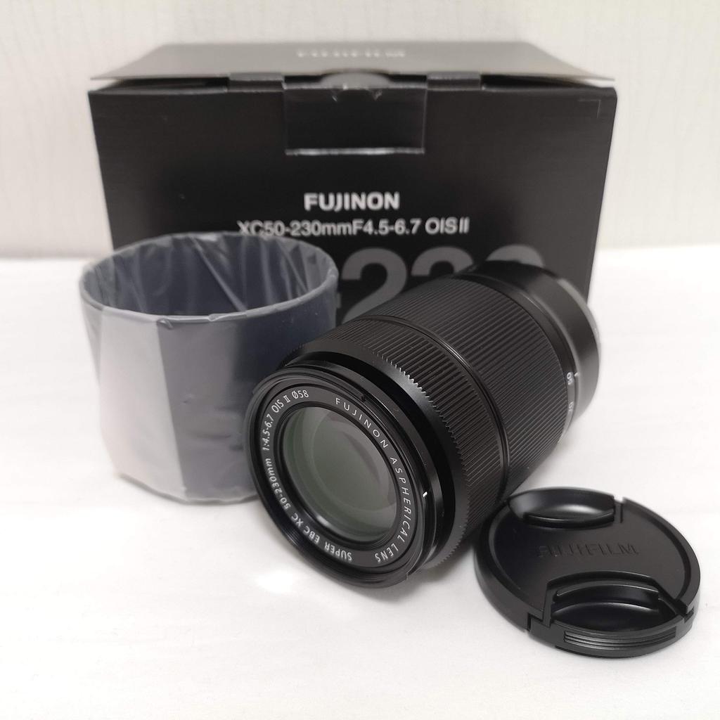 Fujifilm X Сменный объектив Fujinon Zoom Telephoto Compact XC50-230mm Стабилизатор изображения Кольцо диафрагмы черное F XC50-230MMF4.5-6.7 OIS II черное