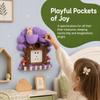 3D Printed Forest Tree Hole Switch Storage Rack Creative Remote control storage  Living Room Decor