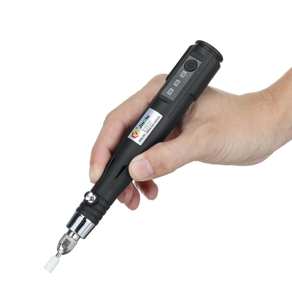 Мини-гравировальный станок, 5000-15000 об/мин, 3 скорости, регулируемая электрическая шлифовальная машина, гравер, ручка, абразивные инструменты, USB, беспроводной шлифовальный набор