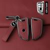 Zinc Alloy Leather Car Key Case For Bmw X1 X3 X5 X6 X7 1 3 5 6 7 Series G20 G30 G11 F15 F16 G01 G02 F48 Protective Accessories