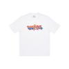Palace Zomby T-Shirt White Cartoon Print Round Neck Short Sleeve Unisex T-Shirt P21TS228